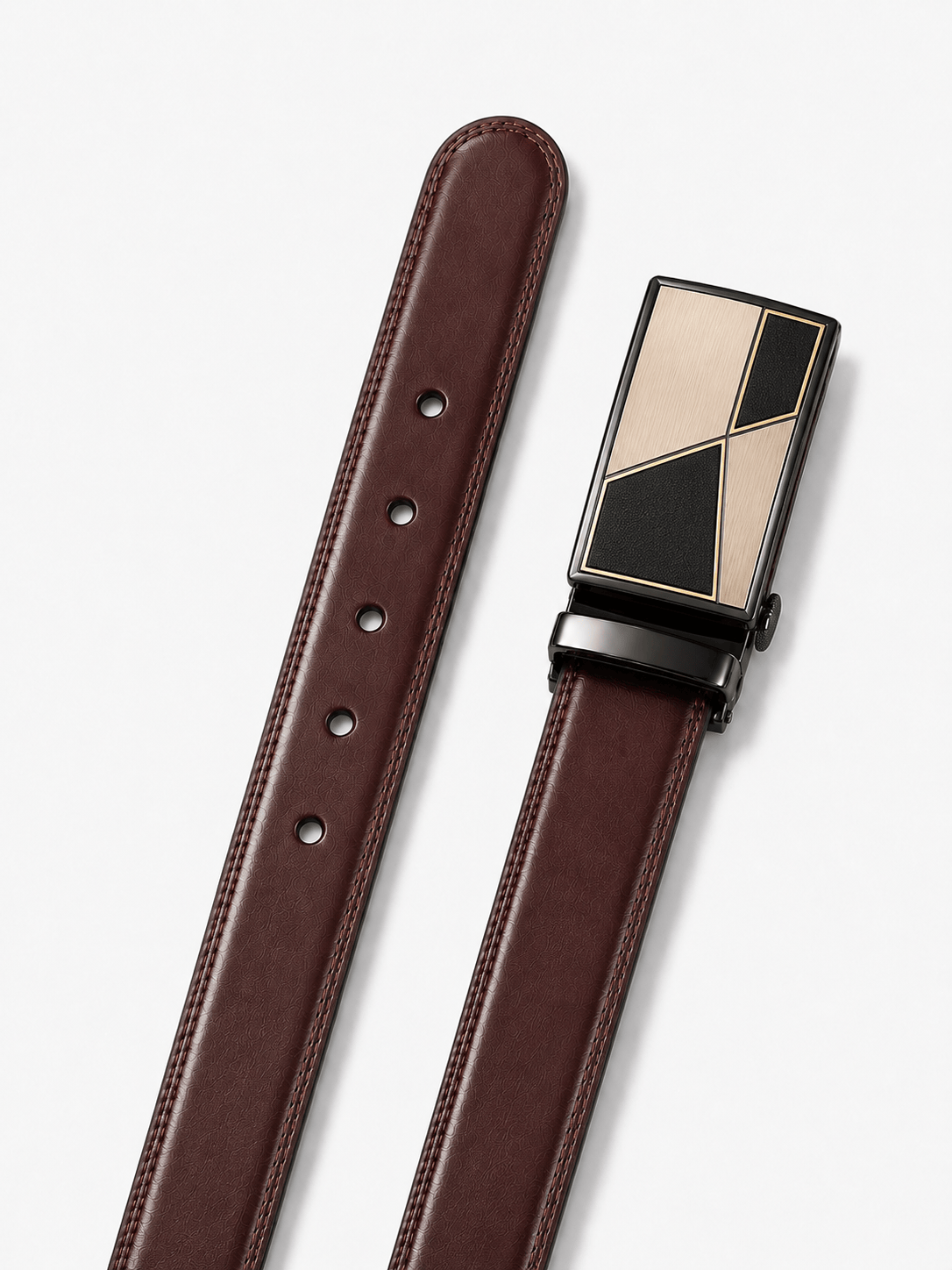 L’art de la Ceinture Arthur – Ceinture Automatique Marron