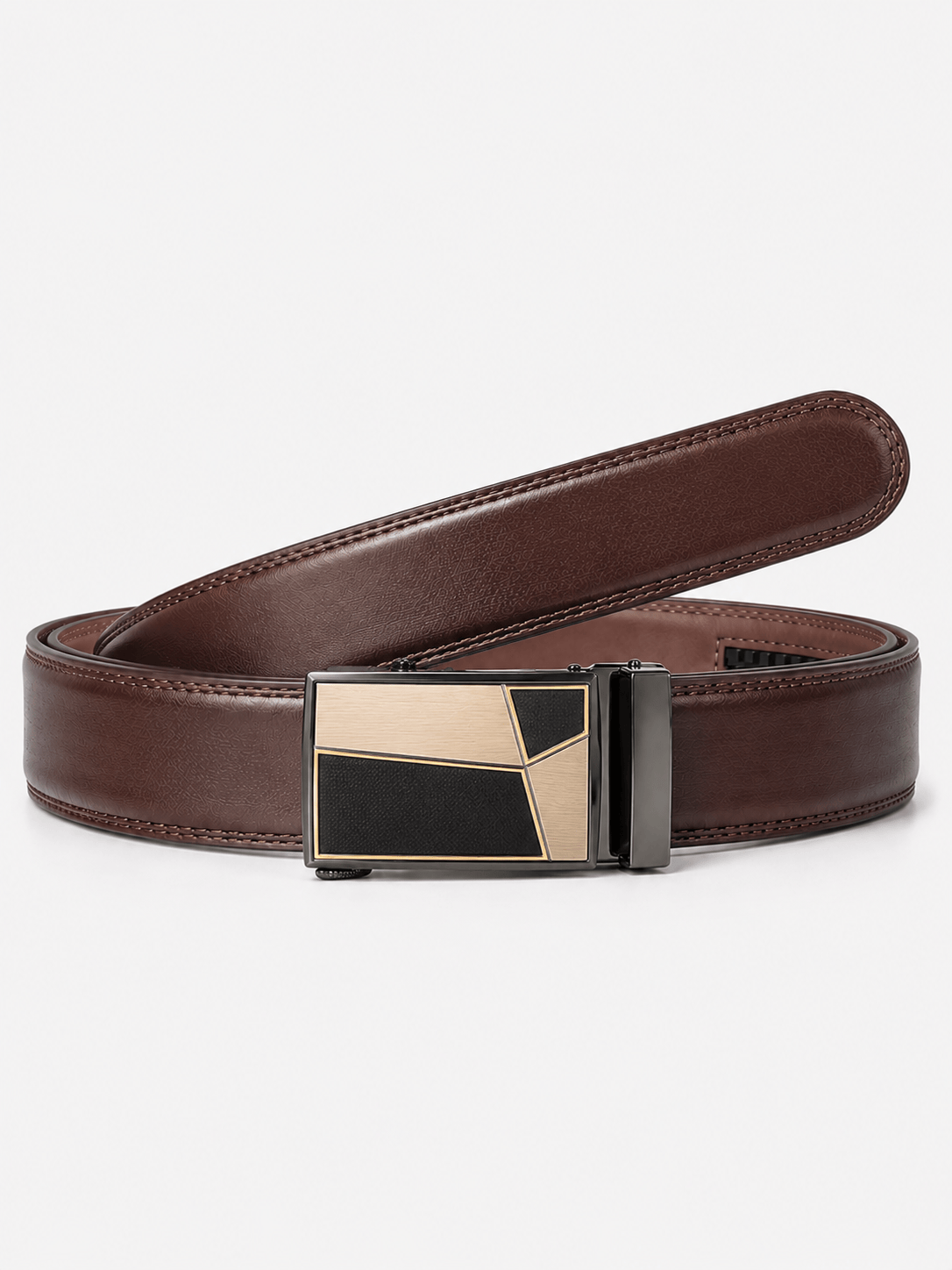 L’art de la Ceinture Arthur – Ceinture Automatique Marron