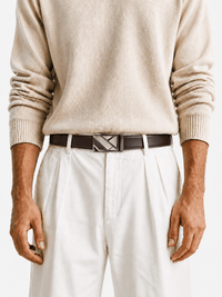 L’art de la Ceinture Arthur – Ceinture Automatique Marron
