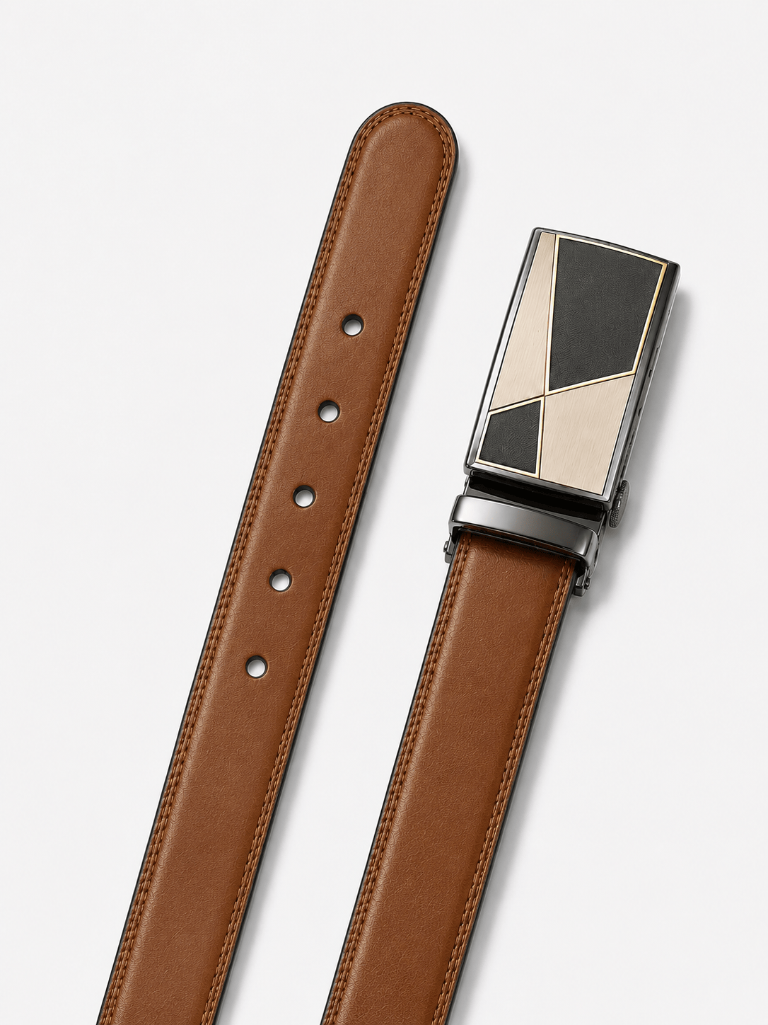 L’art de la Ceinture Arthur – Ceinture Automatique Marron