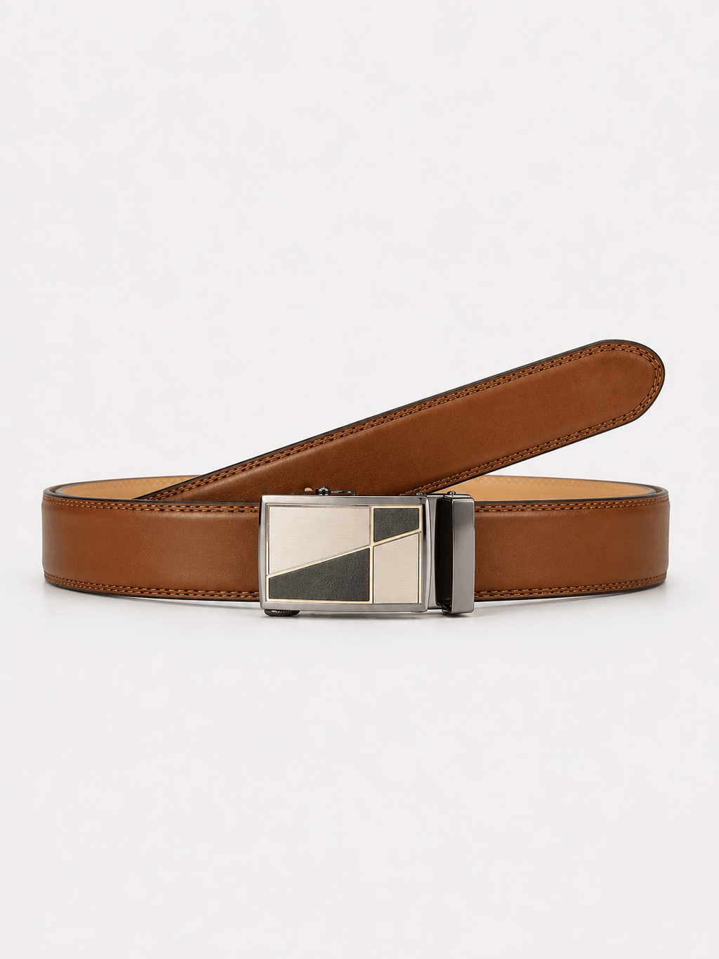 L’art de la Ceinture Arthur – Ceinture Automatique Marron