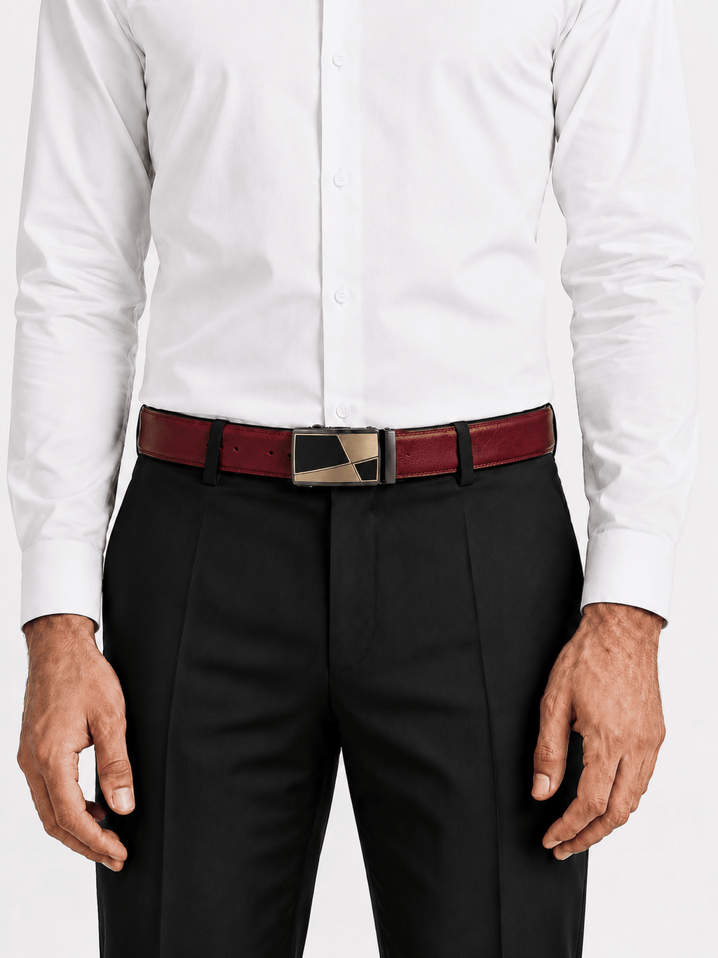 L’art de la Ceinture Arthur – Ceinture Automatique Marron