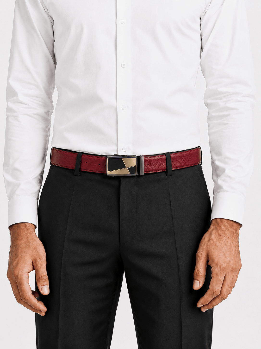 L’art de la Ceinture Arthur – Ceinture Automatique Marron
