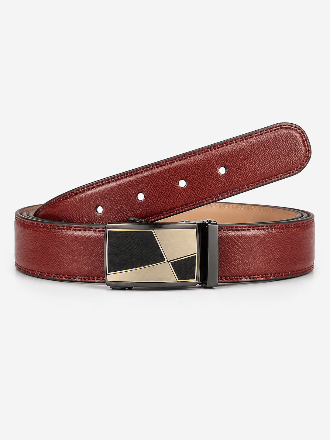 L’art de la Ceinture Arthur – Ceinture Automatique Marron