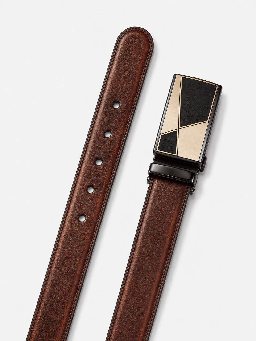 L’art de la Ceinture Arthur – Ceinture Automatique Marron