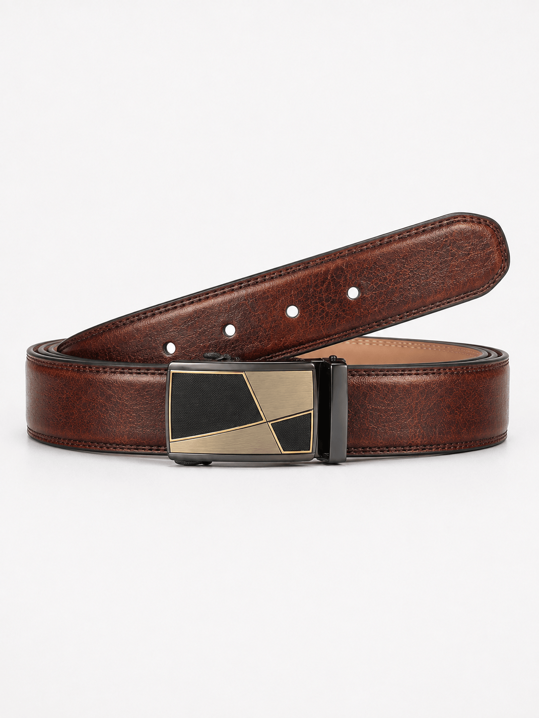 L’art de la Ceinture Arthur – Ceinture Automatique Marron