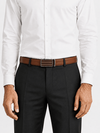 L’art de la Ceinture Arthur – Ceinture Automatique Marron