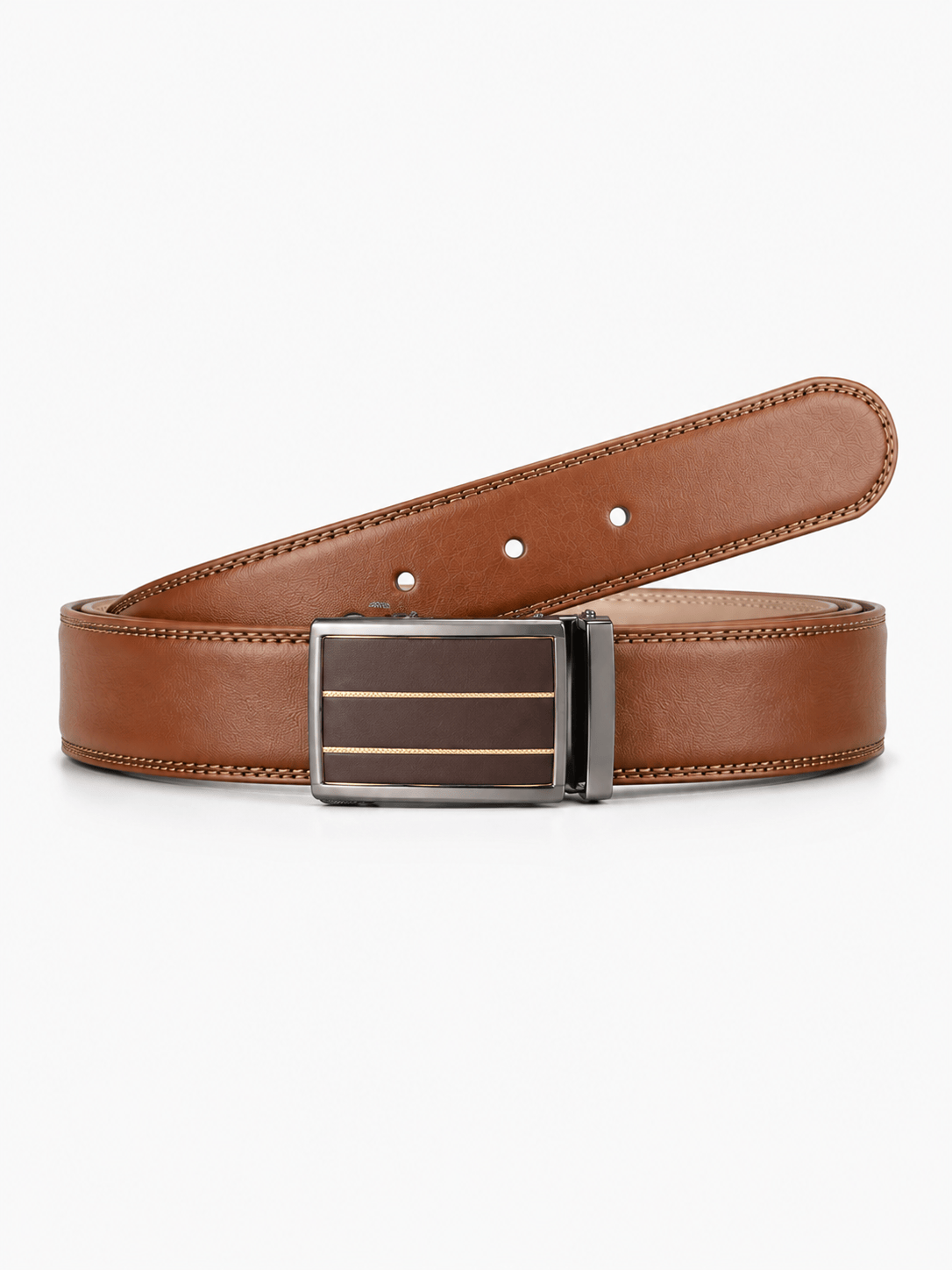L’art de la Ceinture Arthur – Ceinture Automatique Marron