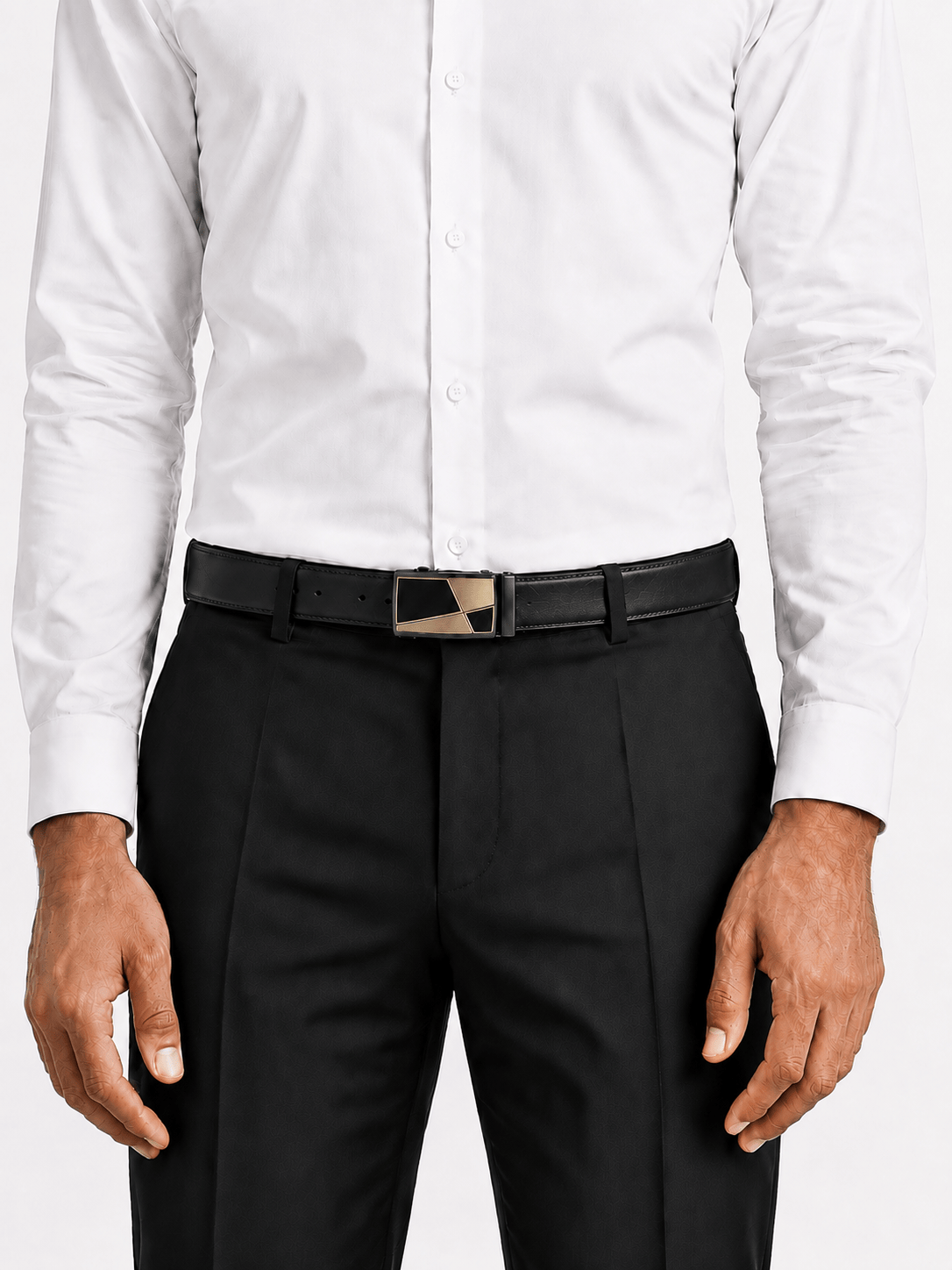 L’art de la Ceinture Arthur – Ceinture Automatique Noir