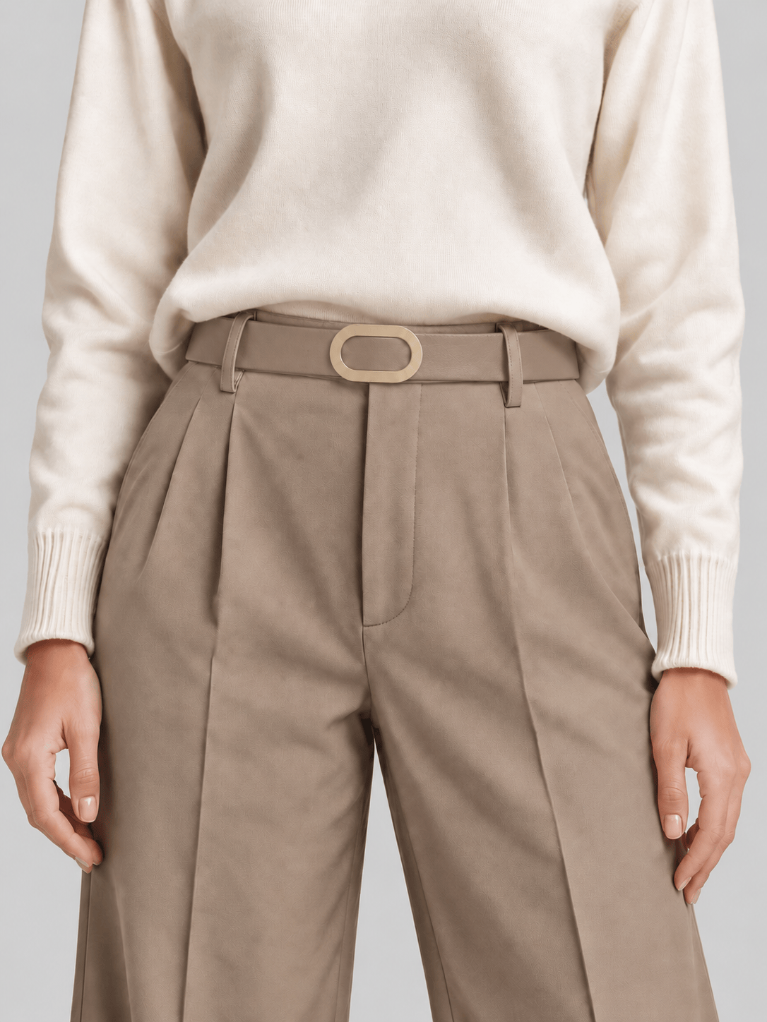 L’art de la Ceinture Charlotte – Ceinture Ardillon Beige