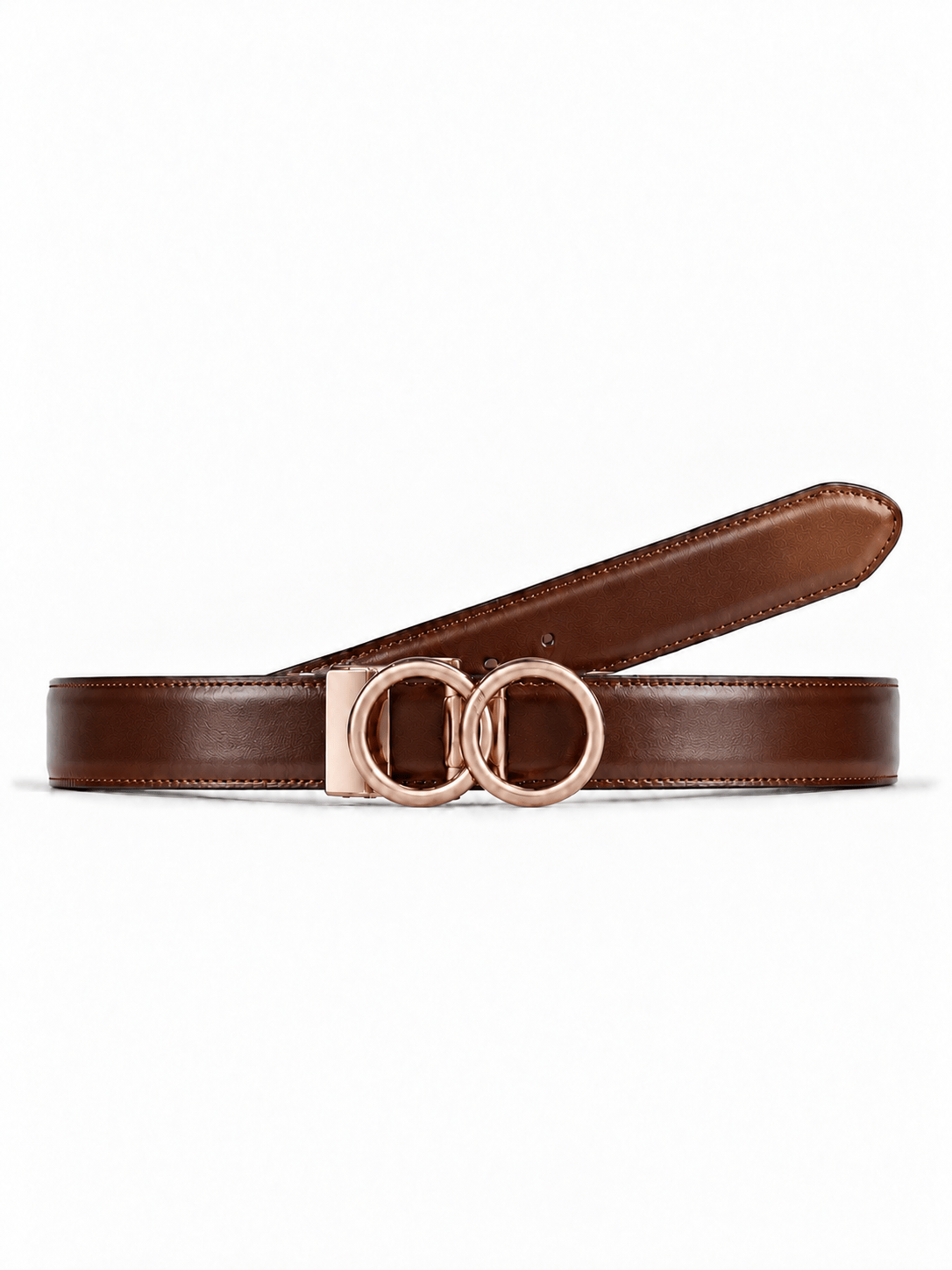 L’art de la Ceinture Eleanor – Ceinture Réversible Beige/Marron