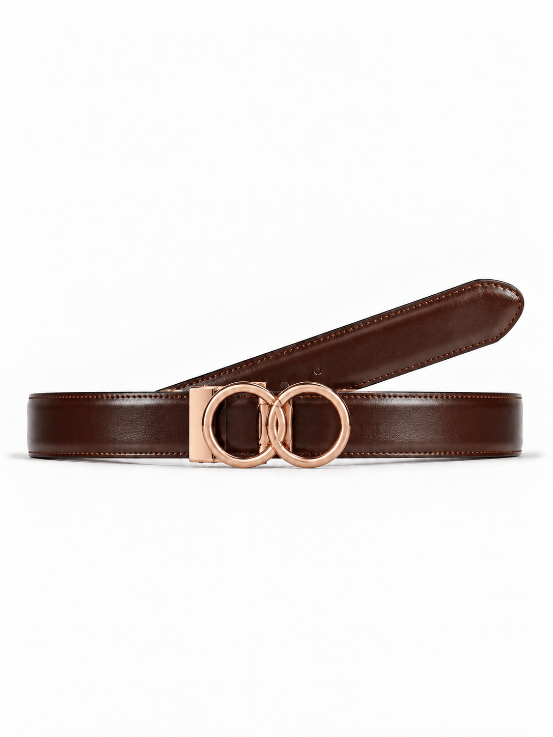 L’art de la Ceinture Eleanor – Ceinture Réversible Noir/Marron