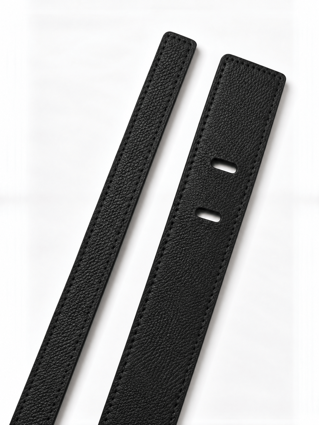 L’art de la Ceinture Genevieve – Ceinture Simili Cuir Noir