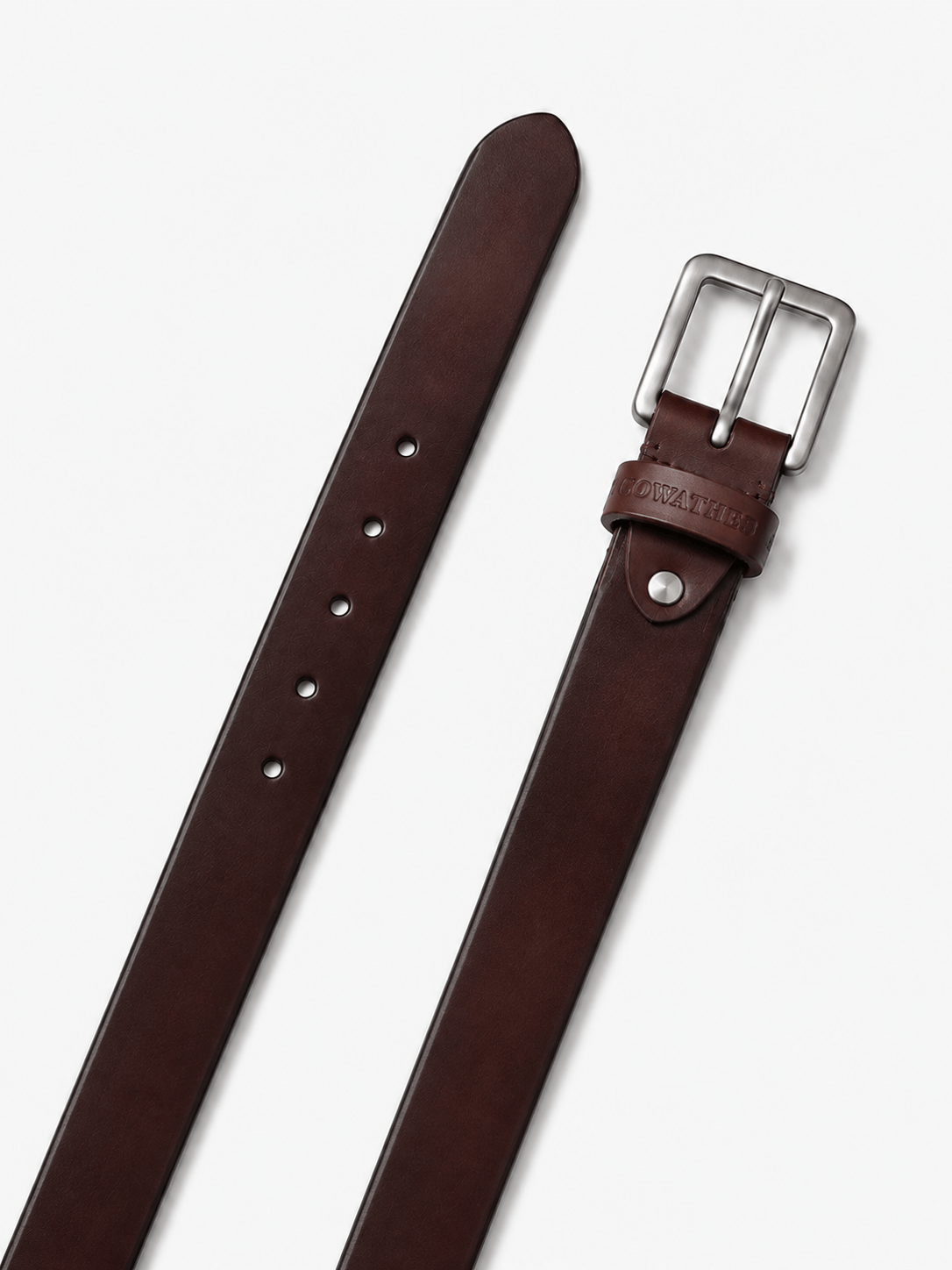 L’art de la Ceinture Luca – Ceinture Cuir Vintage Marron