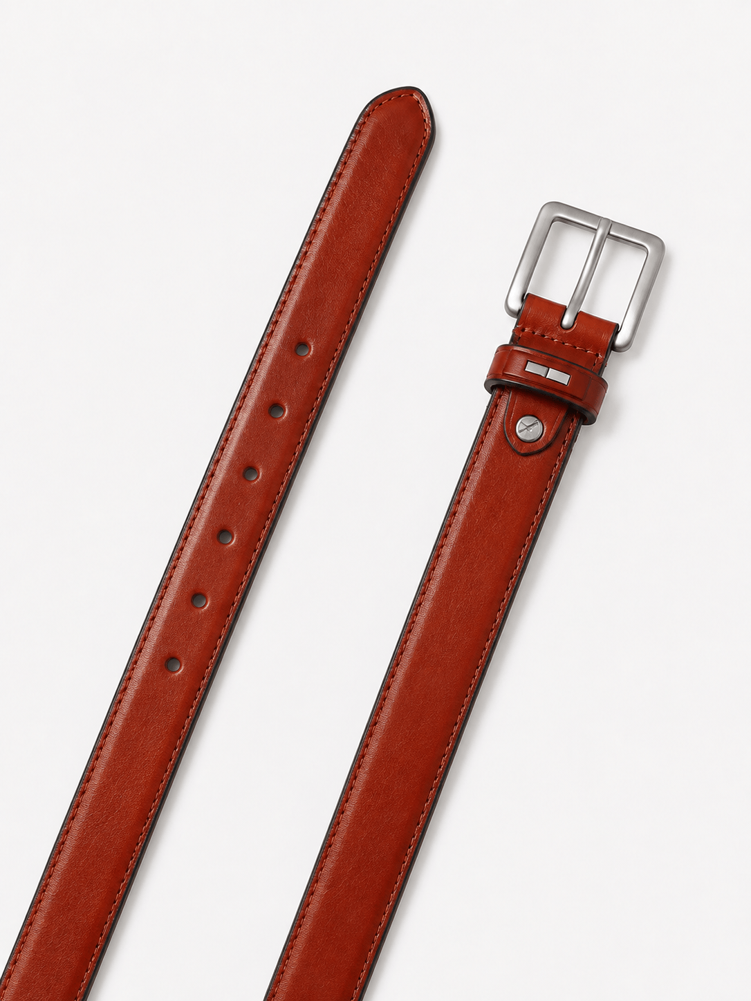 L’art de la Ceinture Luca – Ceinture Cuir Vintage Marron