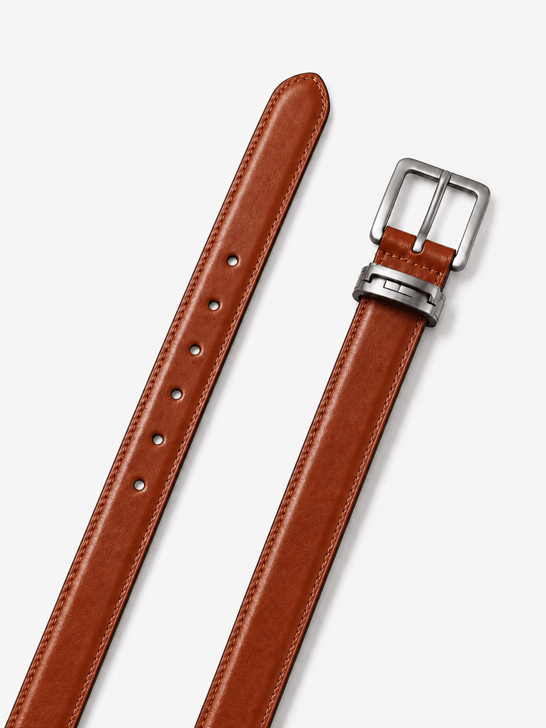 L’art de la Ceinture Marco – Ceinture Réversible Marron/Noir