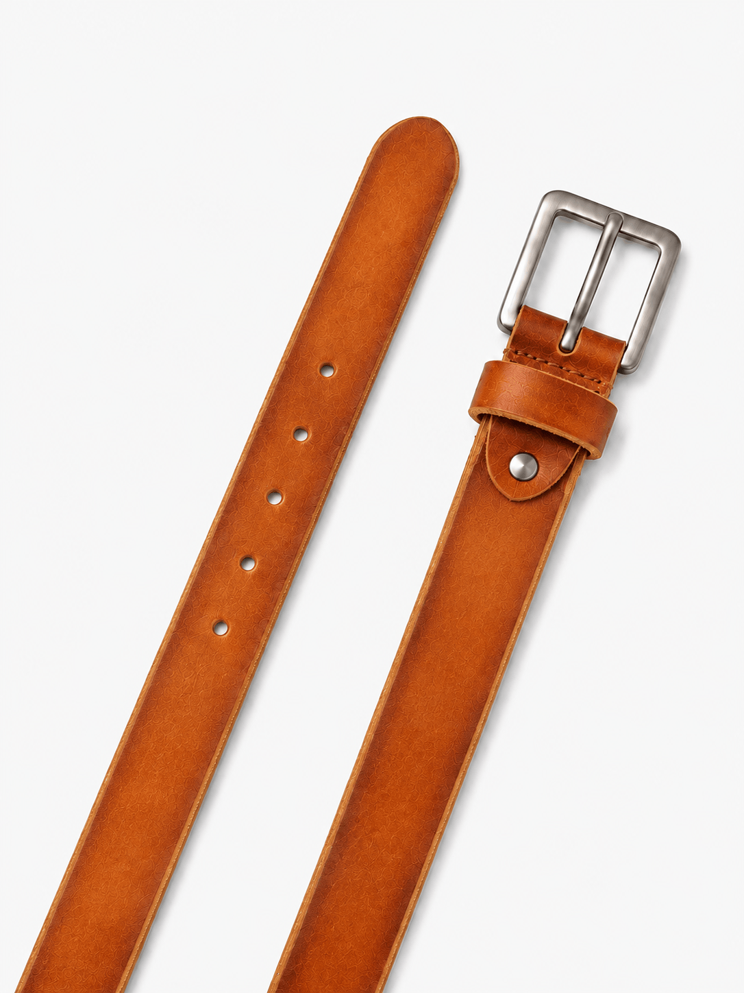 L’art de la Ceinture Oscar – Ceinture Cuir Casual Marron