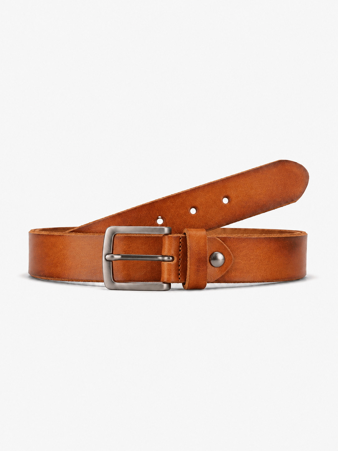 L’art de la Ceinture Oscar – Ceinture Cuir Casual Marron