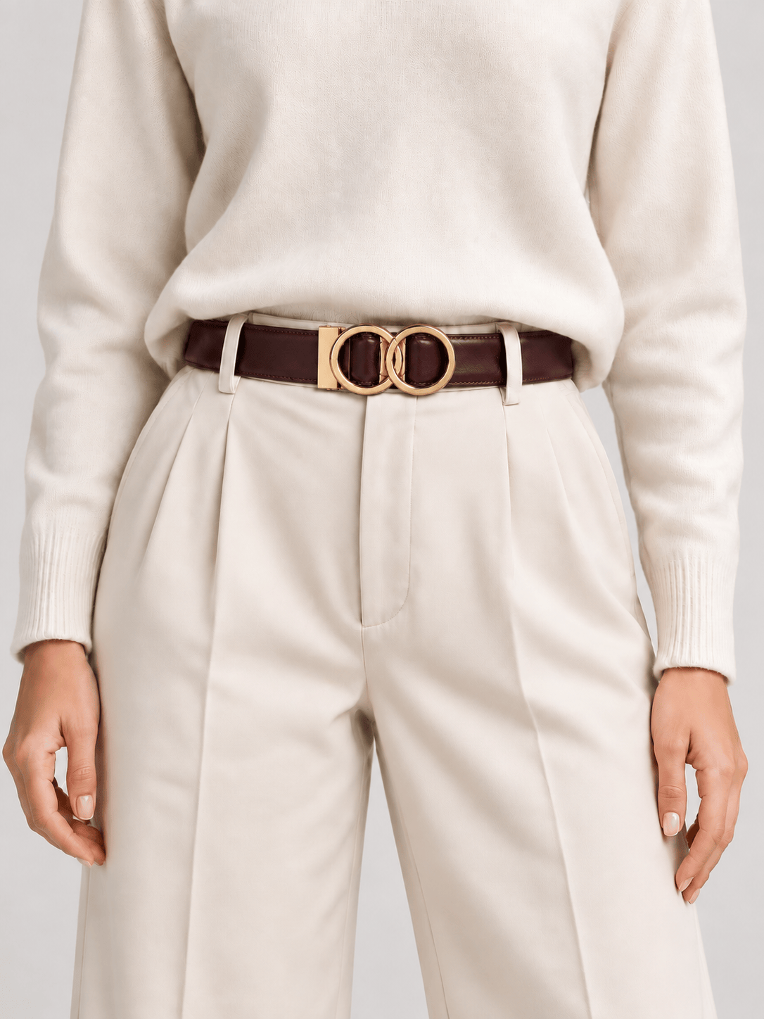 L’art de la Ceinture Victoria – Ceinture Automatique Marron