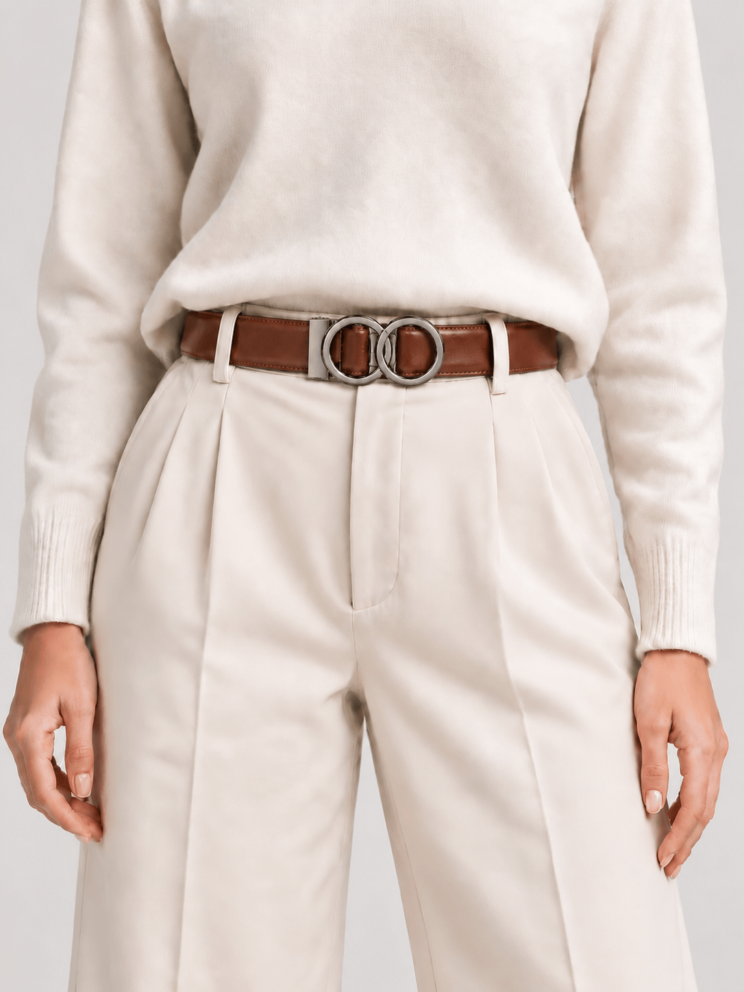 L’art de la Ceinture Victoria – Ceinture Automatique Marron