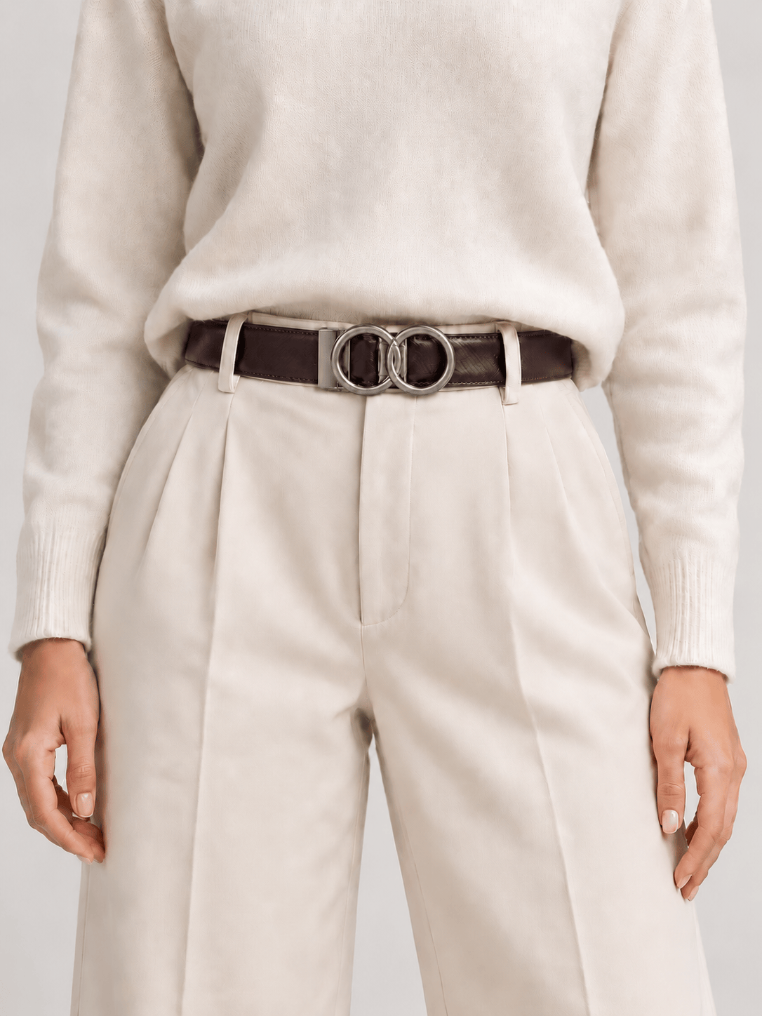 L’art de la Ceinture Victoria – Ceinture Automatique Marron