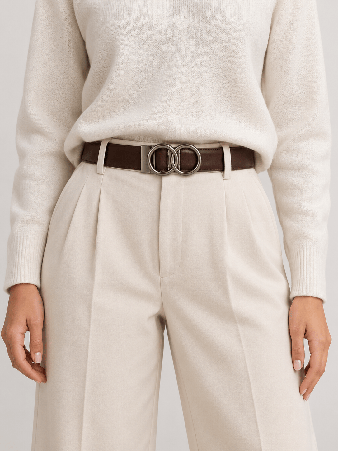 L’art de la Ceinture Victoria – Ceinture Automatique Marron
